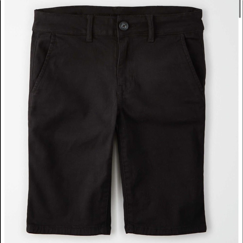 American Eagle dark navy khaki shorts